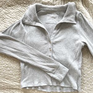 Aerie cropped long sleeve